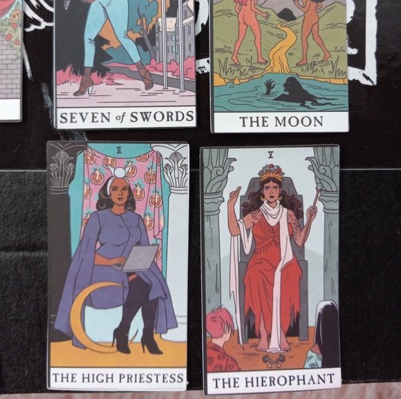 SOLD OUT! Tarot card sticker packs! Pick 5! - Picture 7 of 8
